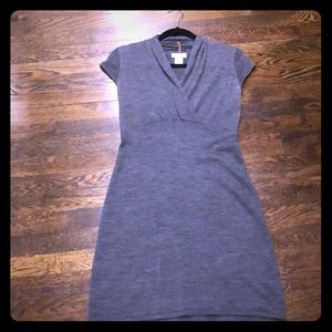 Barney’s size small grey wool dress.